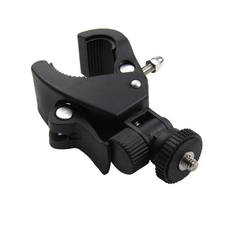 Suporte para Guiador de Motociclo/Bicicleta PULUZ com Montagem para Tripé e Parafuso para GoPro, Insta360, DJI e Outras Câmaras de Ação, Suporte Alargado