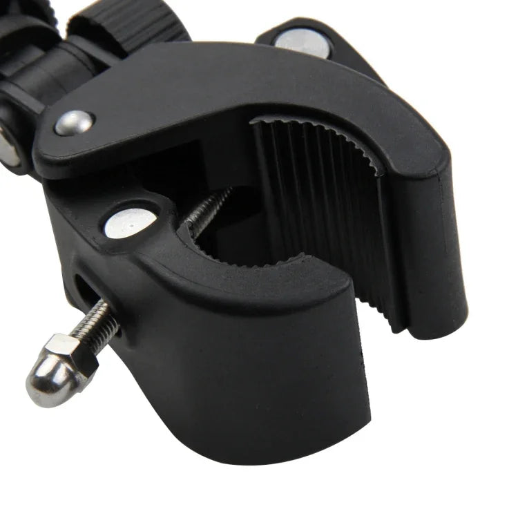 Suporte para Guiador de Motociclo/Bicicleta PULUZ com Montagem para Tripé e Parafuso para GoPro, Insta360, DJI e Outras Câmaras de Ação, Suporte Alargado