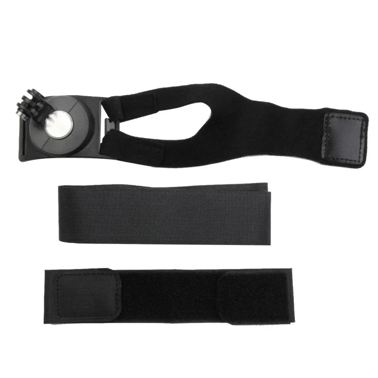 PULUZ Correias para Mão, Pulso, Braço e Perna 3 em 1 com Montagem Rotativa de 360 Graus para GoPro, Insta360, DJI e Outras Câmaras de Ação, Correia para Braço e Perna