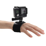 PULUZ Correias para Mão, Pulso, Braço e Perna 3 em 1 com Montagem Rotativa de 360 Graus para GoPro, Insta360, DJI e Outras Câmaras de Ação, Correia para Braço e Perna