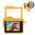 Gaiola Protetora em Liga de Alumínio CNC PULUZ com Estrutura de Segurança e Lente UV 52mm para GoPro HERO(2018) /7 Black /6 /5, Para Estrutura Pull HERO6 /5, Para Estrutura Pull HERO5