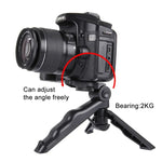 Suporte de Tripé Dobrável PULUZ com Adaptador e Parafusos para GoPro, Insta360, DJI e Outras Câmaras de Ação, Carga Máx: 2kg
