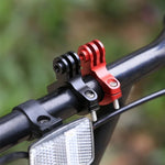 Adaptador de Guiador de Bicicleta PULUZ em Alumínio para GoPro, Insta360, DJI e Outras Câmaras de Ação, Suporte em Alumínio