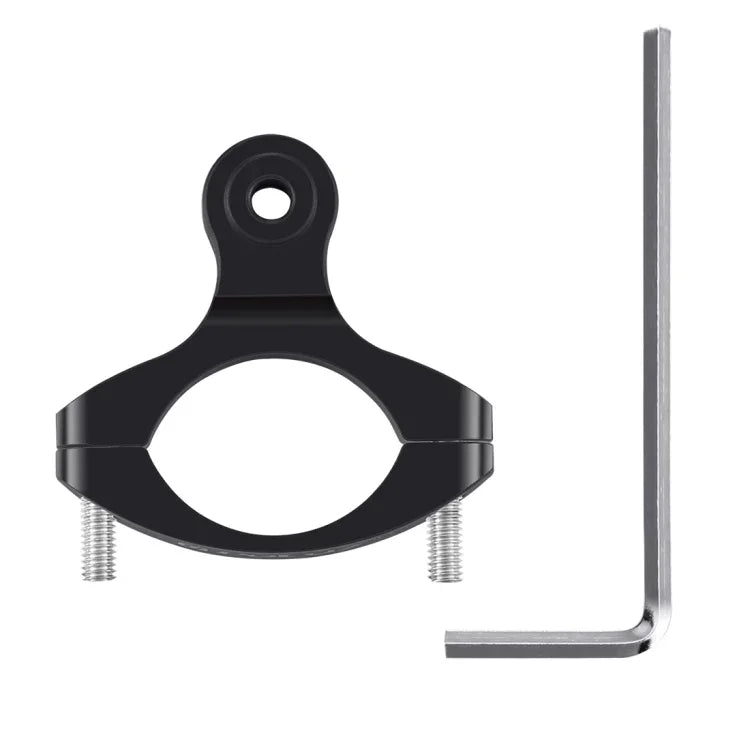 Adaptador de Guiador de Bicicleta PULUZ em Alumínio para GoPro, Insta360, DJI e Outras Câmaras de Ação, Suporte em Alumínio