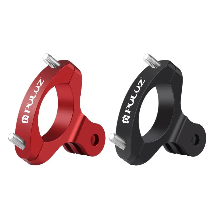 Adaptador de Guiador de Bicicleta PULUZ em Alumínio para GoPro, Insta360, DJI e Outras Câmaras de Ação, Suporte em Alumínio