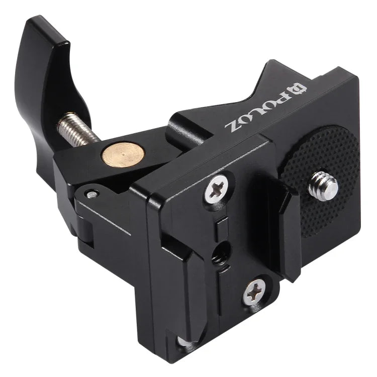 Suporte Universal em Liga de Alumínio PULUZ para Fixação de GoPro, Insta360, DJI e Outras Câmaras de Ação, Suporte de Fixação