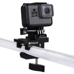 Suporte Universal em Liga de Alumínio PULUZ para Fixação de GoPro, Insta360, DJI e Outras Câmaras de Ação, Suporte de Fixação
