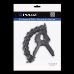 10 PCS PULUZ 33cm x 23,5cm Saco de Embalagem com Fecho Zip, Frente Transparente, Pérola Branca, com Orifício para Pendurar (Tamanho: XL), Tamanho: XL