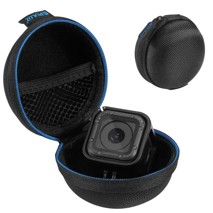 Caixa de Armazenamento Super Mini PULUZ para GoPro HERO5 Session /4 Session / Session, Caixa de Armazenamento com Mosquetão