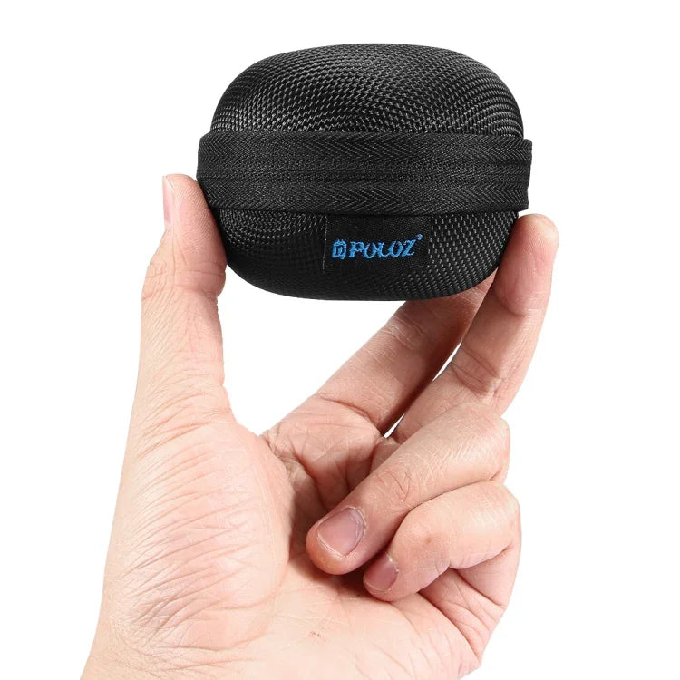 Caixa de Armazenamento Super Mini PULUZ para GoPro HERO5 Session /4 Session / Session, Caixa de Armazenamento com Mosquetão