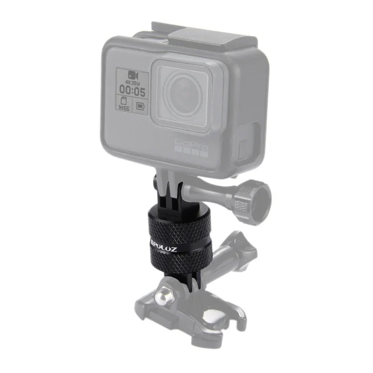 Braço Extensor Giratório CNC de 360 Graus para Montagem em Tripé PULUZ para GoPro, Insta360, DJI e Outras Câmaras de Ação, Adaptador Extensor