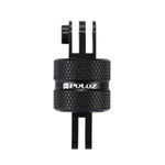 Braço Extensor Giratório CNC de 360 Graus para Montagem em Tripé PULUZ para GoPro, Insta360, DJI e Outras Câmaras de Ação, Adaptador Extensor