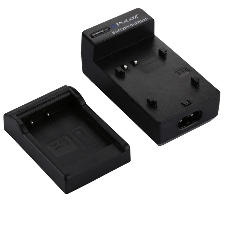 Carregador de Bateria para Câmara Digital PULUZ para Bateria Casio NP-110, Carregador de Carro NP-110