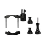 Suporte Adaptador de Alumínio para Guiador de Bicicleta com Rotação de 360 Graus e Parafuso para GoPro, Insta360, DJI e Outras Câmaras de Ação, Suporte Adaptador para Guiador 2