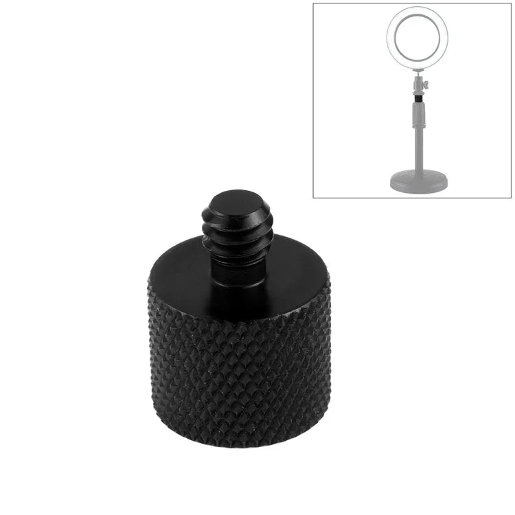 Adaptador de Parafuso PULUZ de Rosca Fêmea 3/8 polegadas para Rosca Macho 1/4 polegadas