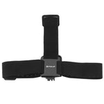 Correia Elástica PULUZ para Montagem Ajustável na Cabeça para GoPro, Insta360 ONE R, DJI Osmo Action e Outras Câmaras de Ação, Correia para Cabeça