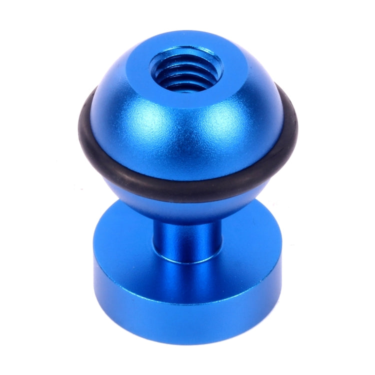 Adaptador de Montagem com Cabeça de Esfera em Alumínio CNC PULUZ para GoPro, Insta360, DJI e Outras Câmaras de Ação, Diâmetro: 2.5cm, Alumínio CNC (Preto)