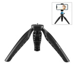 Suporte de Tripé de Secretária Mini Simples PULUZ em ABS com Parafuso de 1/4 polegadas para Câmaras DSLR e Digitais, Altura de Trabalho: 9cm, Tripé em ABS