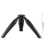Suporte de Tripé de Secretária Mini Simples PULUZ em ABS com Parafuso de 1/4 polegadas para Câmaras DSLR e Digitais, Altura de Trabalho: 9cm, Tripé em ABS