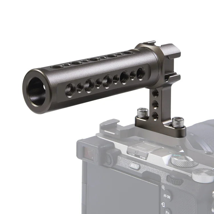 Punho Superior para Estabilizador de Vídeo de Mão PULUZ com 3 Montagens Cold Shoe para Gaiola de Câmara, Para Punho Superior de Gaiola de Câmara