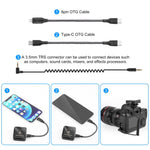 Microfone Lavalier Sem Fios PULUZ 2 TX + 1 RX, 2 TX + 1 RX