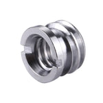 Parafuso Adaptador de Rosca Fêmea 1/4 polegada para Rosca Macho 3/8 polegadas PULUZ, 1/4 Fêmea para 3/8 Macho