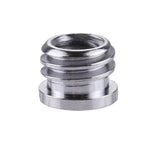 Parafuso Adaptador de Rosca Fêmea 1/4 polegada para Rosca Macho 3/8 polegadas PULUZ, 1/4 Fêmea para 3/8 Macho