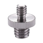 Parafuso Adaptador de Rosca Macho 1/4 polegada para Rosca Macho 3/8 polegadas PULUZ, 1/4 Macho para 3/8 Macho