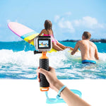 PULUZ Empunhadura Flutuante com Alça para GoPro HERO10 Black / HERO9 Black / HERO8 Black / HERO7 /6 /5 /5 Session /4 Session /4 /3+ /3 /2 /1, Xiaoyi e Outras Câmaras de Ação, Empunhadura Flutuante