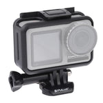 PULUZ Estrutura de Moldura Padrão Gaiola Protetora ABS para DJI Osmo Action, com Fecho, Suporte Básico e Parafuso, ABS