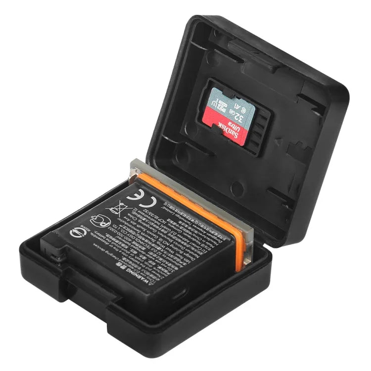 PULUZ Caixa de Armazenamento de Baterias em Plástico Rígido para DJI Osmo Action 6 / 5 Pro / Action 4 / GoPro HERO13 Black /12 Black /11 Black /10 Black /9 Black AHDBT-901 Enduro Battery, AHDBT-901