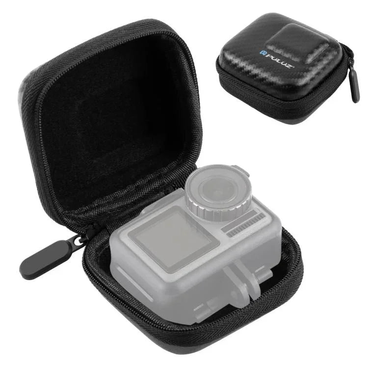 PULUZ Bolsa de Armazenamento Portátil Mini em Fibra de Carbono, PULUZ para DJI OSMO Action