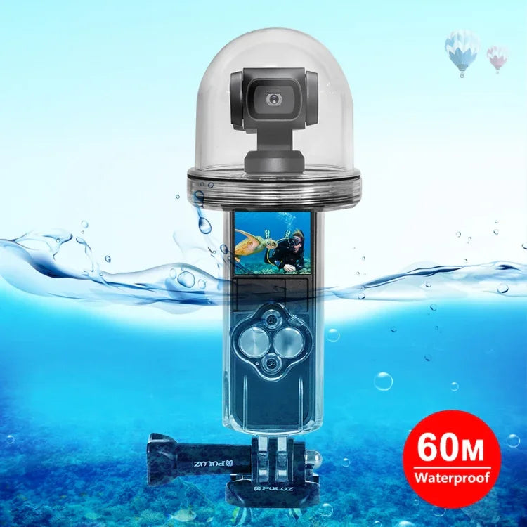 PULUZ Caixa Subaquática à Prova de Água para Mergulho até 60m para DJI Osmo Pocket