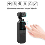 PULUZ Protetor de Lente em Vidro Temperado 9H 2.5D HD + Filme de Ecrã para Gimbal DJI OSMO Pocket, Para DJI OSMO Pocket