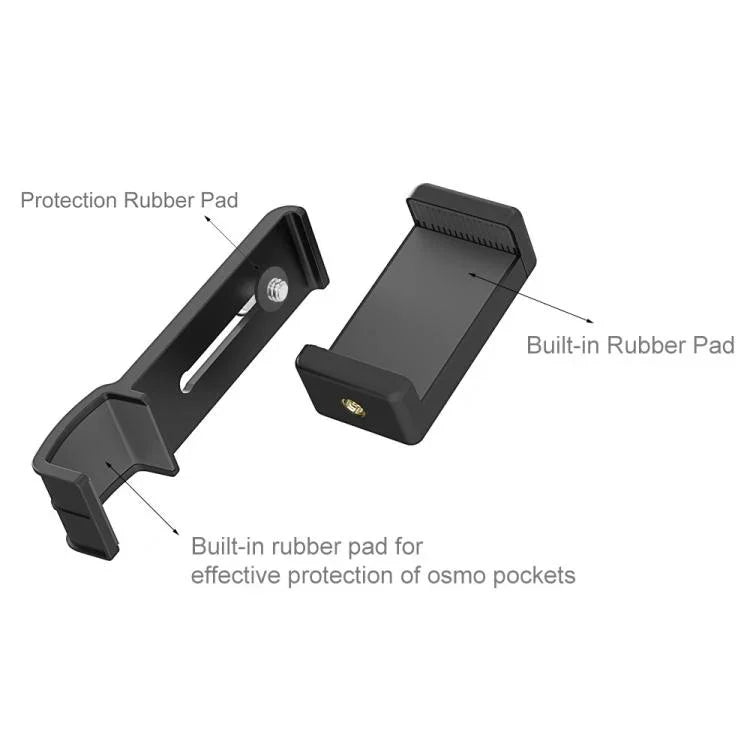 Braçadeira de Fixação para Smartphone PULUZ 1/4 polegadas para DJI OSMO Pocket / Pocket 2, Braçadeira