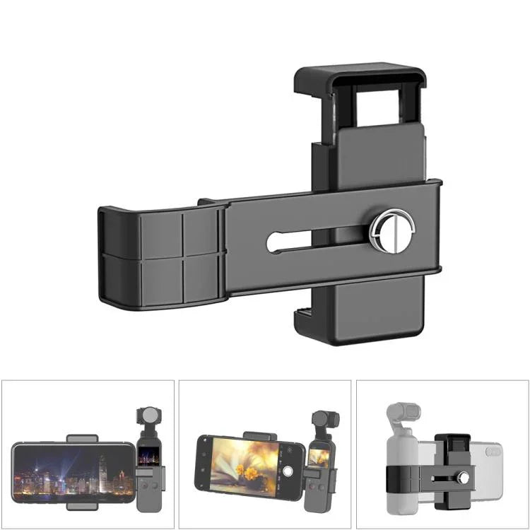 Braçadeira de Fixação para Smartphone PULUZ 1/4 polegadas para DJI OSMO Pocket / Pocket 2, Braçadeira