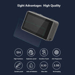 PULUZ Filme de Vidro Temperado 9H 2.5D para Lente + Ecrã LCD Frontal e Traseiro para DJI Osmo Action, Para DJI Osmo Action