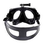 Equipamento de Mergulho para Desportos Aquáticos Máscara de Mergulho e Óculos para GoPro, Insta360, DJI e Outras Câmaras de Ação