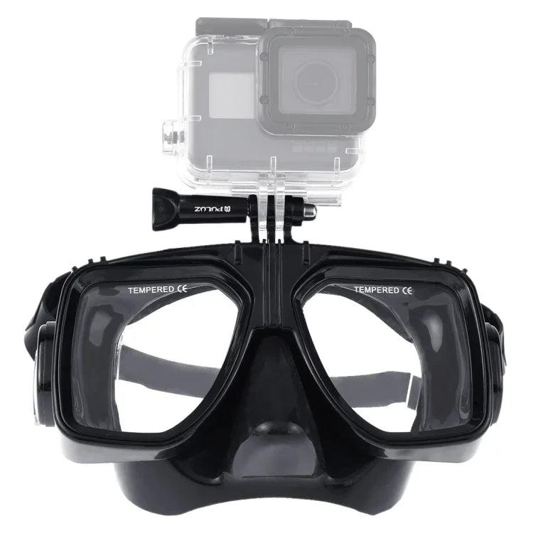 Equipamento de Mergulho para Desportos Aquáticos Máscara de Mergulho e Óculos para GoPro, Insta360, DJI e Outras Câmaras de Ação