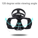 Equipamento de Mergulho para Desportos Aquáticos Máscara de Mergulho e Óculos para GoPro, Insta360, DJI e Outras Câmaras de Ação