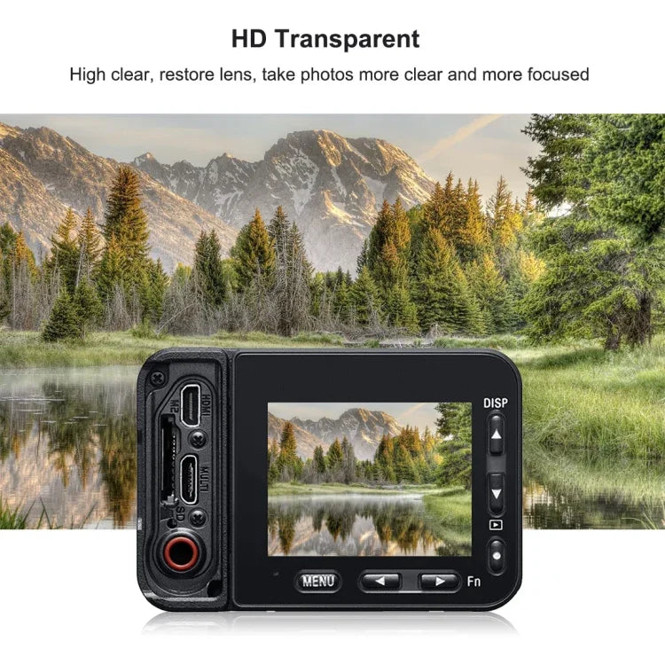 PULUZ Filme Flexível Anti-impressão Digital AF HD para Lente Frontal e Ecrã LCD Traseiro para Sony RX0 II / RX0, Para Sony RX0 II