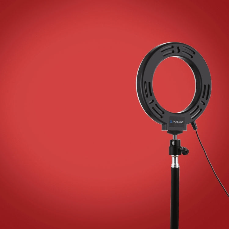 Anel LED RGBW Dimmable USB de 4,7 polegadas 12cm com Superfície Curva PULUZ para Vlogging, Fotografia e Vídeo com Tripé e Cabeça de Bola, 4,7 polegadas RGBW