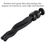 Suporte de Tripé Flexível Mini Polvo PULUZ com Cabeça de Bola para Câmaras SLR, GoPro, Telemóvel, Tamanho: 25cmx4.5cm, Tripé de 25cm