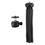 Suporte de Tripé Flexível Mini Polvo PULUZ com Cabeça de Bola para Câmaras SLR, GoPro, Telemóvel, Tamanho: 25cmx4.5cm, Tripé de 25cm