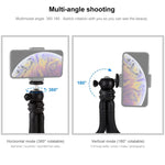 Suporte de Tripé Flexível Mini Polvo PULUZ com Cabeça de Bola para Câmaras SLR, GoPro, Telemóvel, Tamanho: 30cmx5cm, Tripé de 30cm