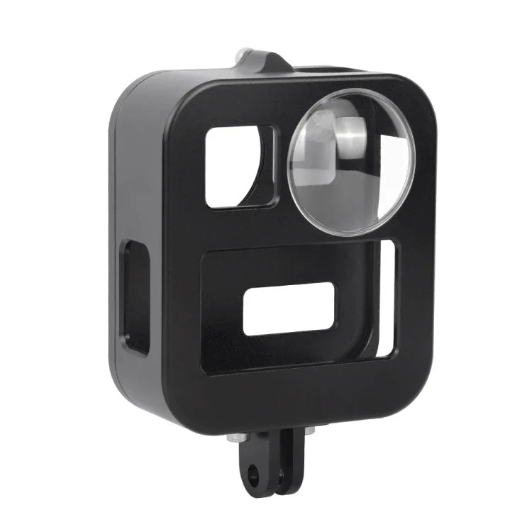 Gaiola Protetora em Liga de Alumínio CNC PULUZ para GoPro Max, Gaiola em Liga de Alumínio