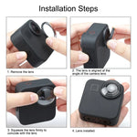 2 PCS PULUZ Tampa Protetora Acrílica para Lente GoPro Max, Tampa de Lente