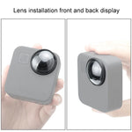 2 PCS PULUZ Tampa Protetora Acrílica para Lente GoPro Max, Tampa de Lente