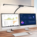 Lâmpada de Secretária com Clip Duplo e Tubo Flexível LED PULUZ