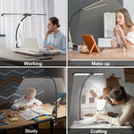 Lâmpada de Secretária com Clip Duplo e Tubo Flexível LED PULUZ